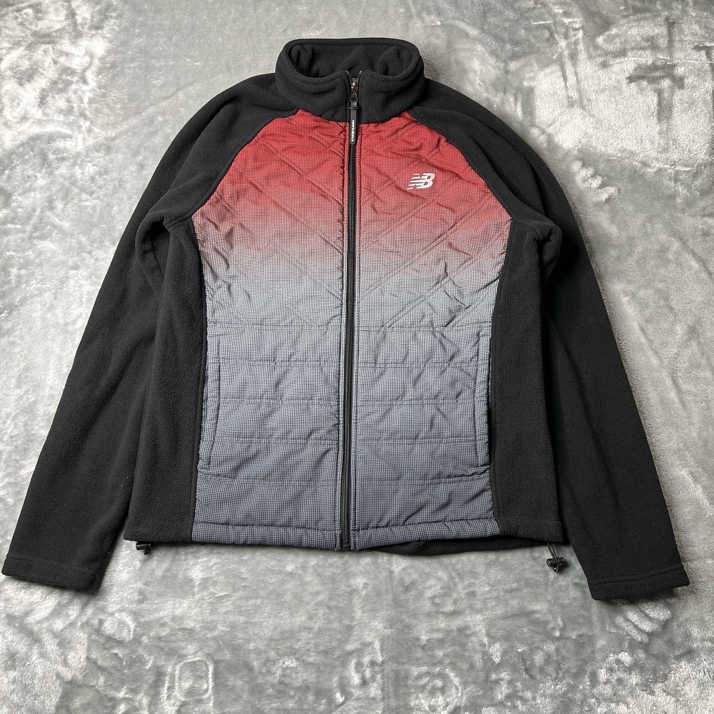 New‎ Balance Jacket Men Size Medium Fleece Pockets
